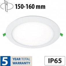 Στεγανό Φωτιστικό LED Στρογγυλό Χωνευτό 10W 230V 770lm 6500K Ψυχρό Φως IP65 99LED610IP65CW